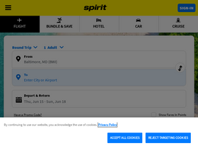 'careers.spirit.com' screenshot