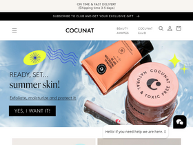 'cocunat.com' screenshot