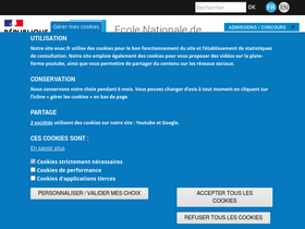 'enac.fr' screenshot