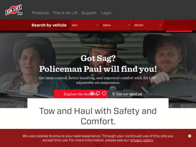 'airliftcompany.com' screenshot