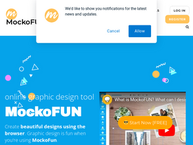 'mockofun.com' screenshot
