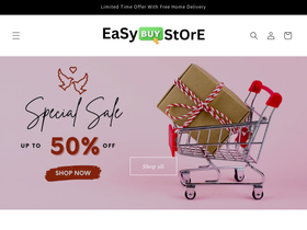 easybuystore homepage screenshot