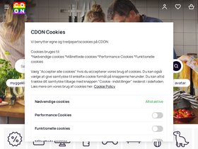 'cdon.dk' screenshot