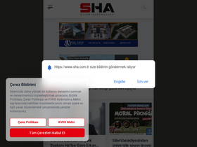 'sha.com.tr' screenshot