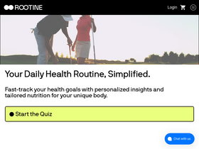 rootine.co website screenshot