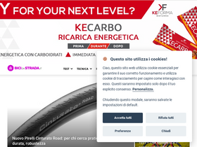 'bicidastrada.it' screenshot