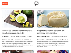 'pilotandofogao.com.br' screenshot