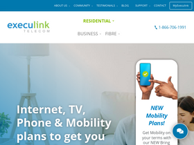 'execulink.ca' screenshot