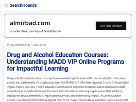 'almirbad.com' screenshot