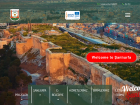 'sanliurfa.bel.tr' screenshot