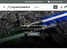 'dynamicsabers.com' screenshot