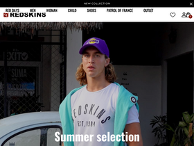 'redskins.fr' screenshot