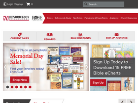 'hendricksonrose.com' screenshot