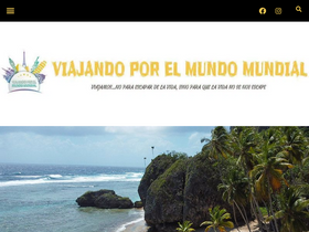 'viajandoporelmundomundial.com' screenshot