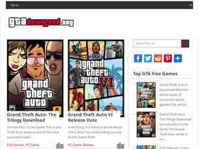'gtadownload.org' screenshot