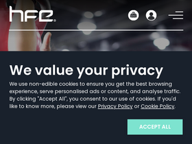 'hfe.co.uk' screenshot