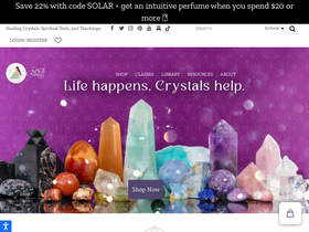 'sagegoddess.com' screenshot