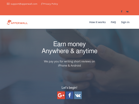 'apperwall.com' screenshot