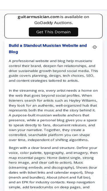 guitarmusician.com