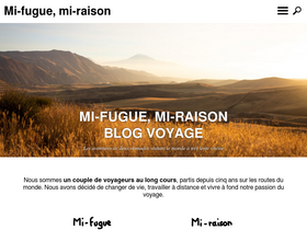 'mifuguemiraison.com' screenshot