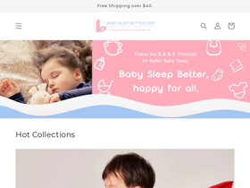 babysleepbetter.com homepage screenshot