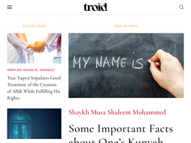 'troid.org' screenshot