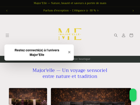 majorellestore.com homepage screenshot