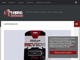 'hardmaniacos.com' screenshot