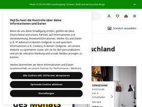 'ikea.de' screenshot
