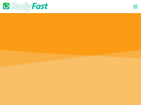 'bodyfast.app' screenshot