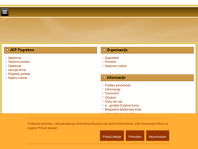 'pogrebno.rs' screenshot