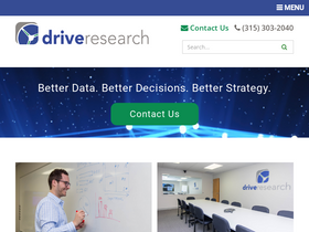 'driveresearch.com' screenshot