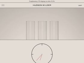 hudsonwilder.com homepage screenshot