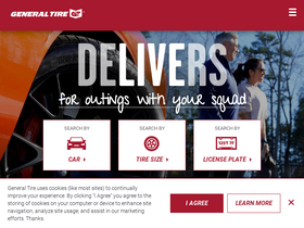 'generaltire.com' screenshot