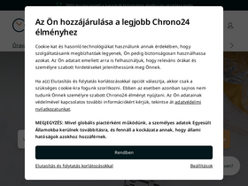 'chrono24.hu' screenshot