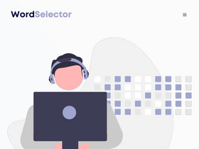 'wordselector.com' screenshot
