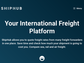 'shiphub.co' screenshot
