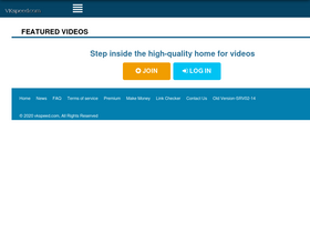 'vkspeed.com' screenshot