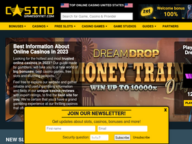 'casinogamesonnet.com' screenshot