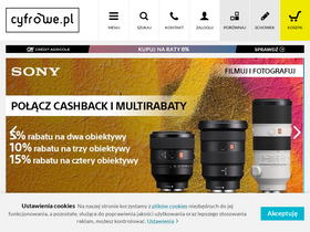 'cyfrowe.pl' screenshot