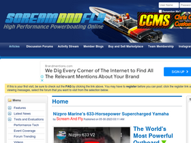 'screamandfly.com' screenshot