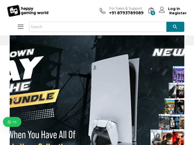 'hgworld.in' screenshot