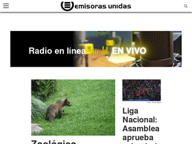 'emisorasunidas.com' screenshot