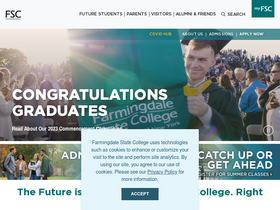 'gmail.farmingdale.edu' screenshot