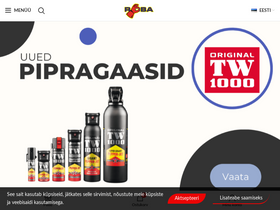 'roba.ee' screenshot