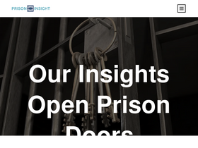 'prisoninsight.com' screenshot