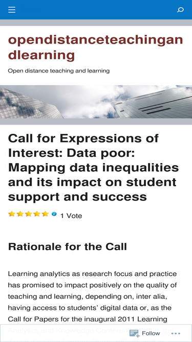 opendistanceteachingandlearning.wordpress.com