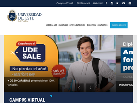 'ude.edu.ar' screenshot
