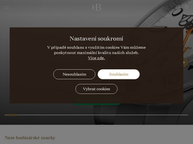 'hodinarstvibechyne.cz' screenshot
