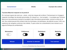 'tourismemauricie.com' screenshot